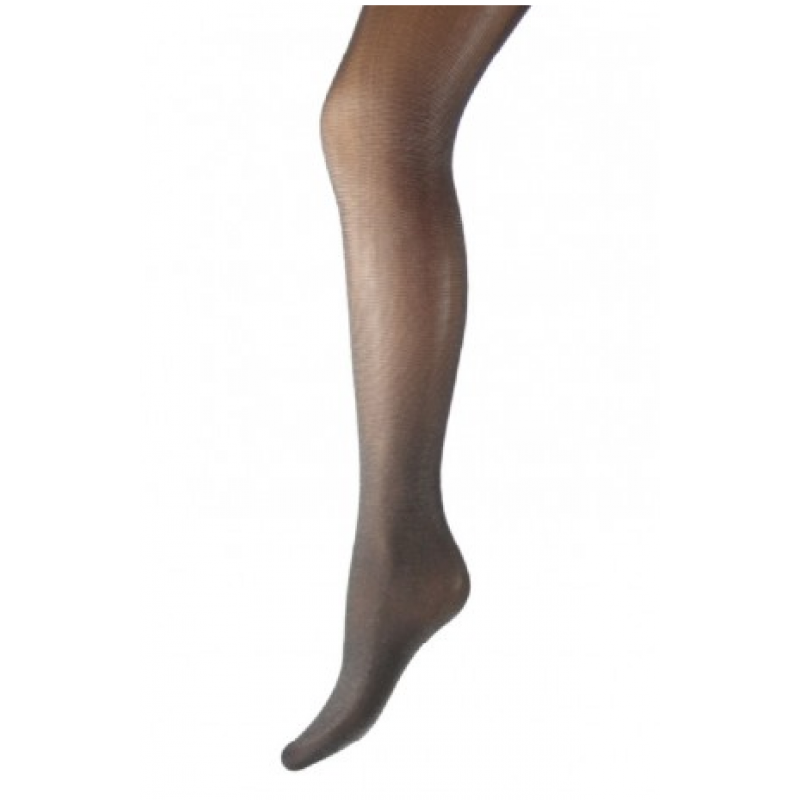 Kinder panty zwart met zilver lurex